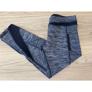 Anne Klein SZ: M Navy & White Stripe Capri Activewear Leggings